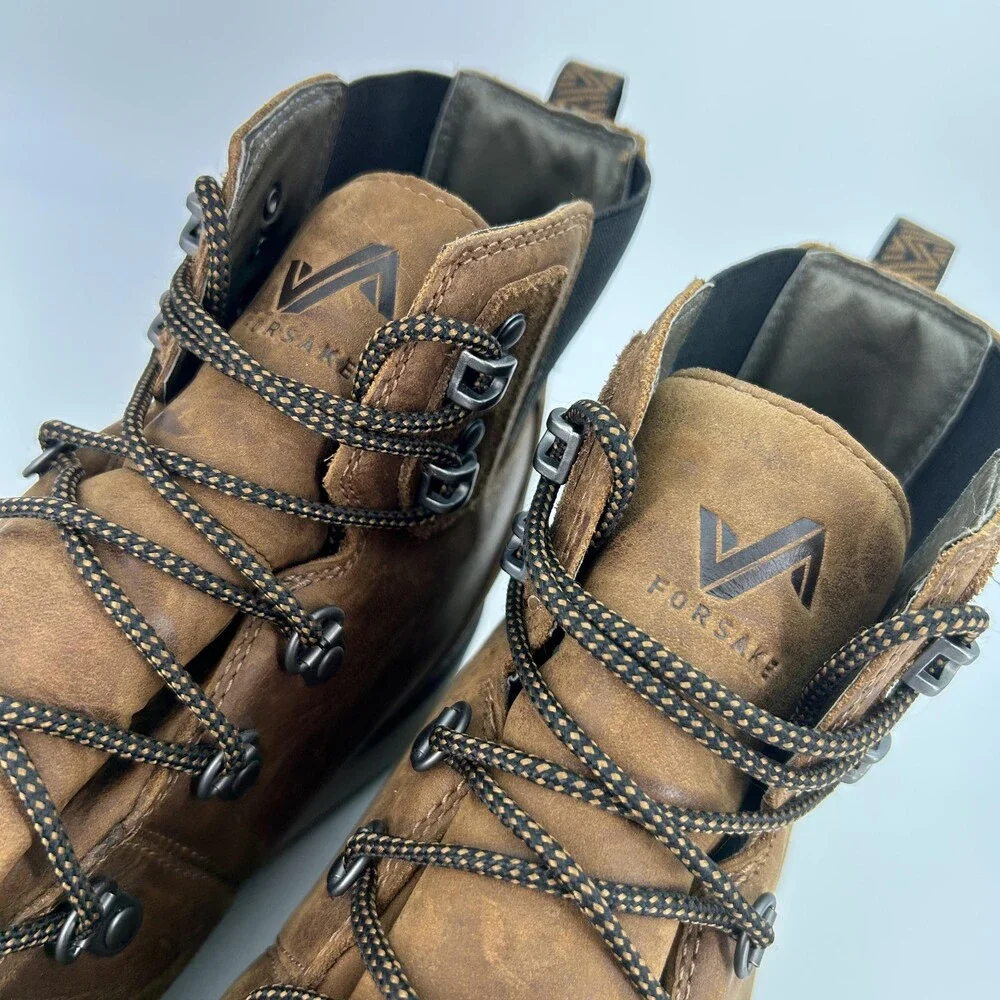 Forsake Davos High Boots Mens Size 14 Brown Leather Waterproof Hiking Hybrid